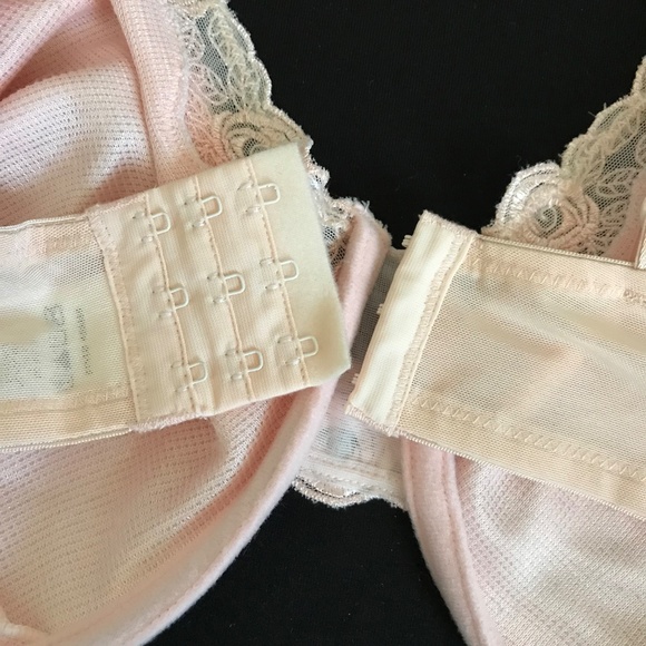 BREEZIES Lace Bra Pink Blush Underwire UltimAir Women’s Plus Size 44DD Size 44E - Picture 9 of 16